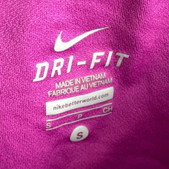 Nike Dri-Fit Purple Chevron Lined Shorts - Picture 3 of 8